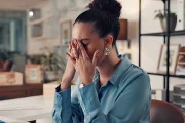 frustrated woman